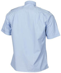 Holl. Feldhemd, blau, kurzarm, gebr.