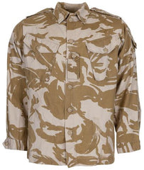 Brit. Feldbluse, Combat, "Tropical", DPM desert, gebr.