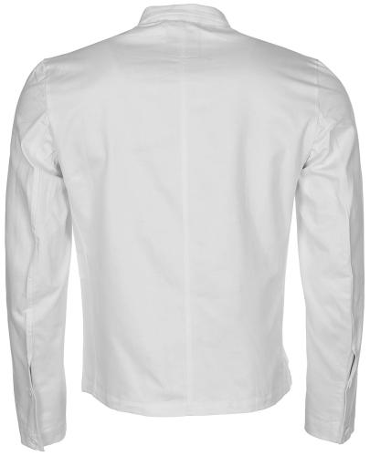 Schwed. Kochjacke, weiß, neuw., mit Lagerspuren