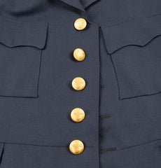 Schwed. Uniformjacke, blau, neuw.