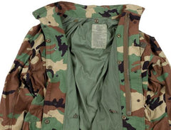 US Feldjacke M65, woodland, NY/CO, gebr.