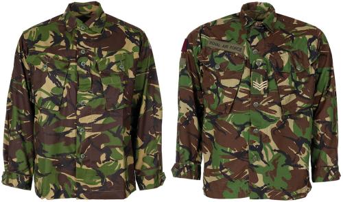 Brit. Feldjacke, Combat, "Lightweight", DPM tarn, gebr.