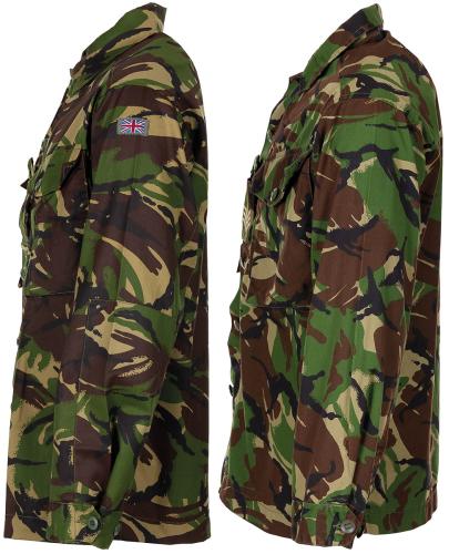 Brit. Feldjacke, Combat, "Lightweight", DPM tarn, gebr.