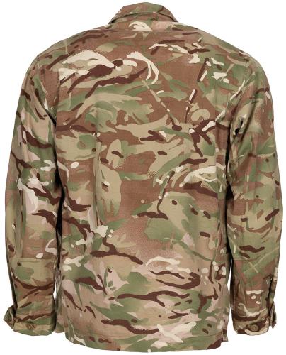 Brit. Feldjacke, Combat, "Tropical", MTP, gebr.