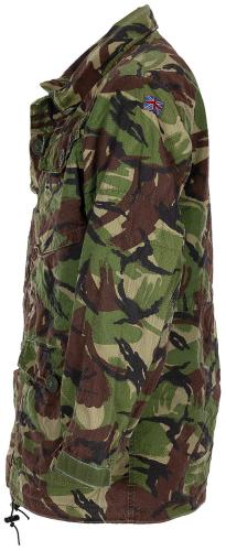 Brit. Feldjacke, Smock, Rip Stop, DPM tarn, gebr.