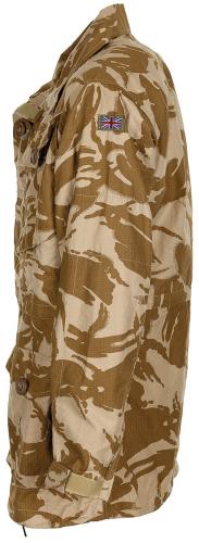 Brit. Feldjacke, Smock, gebr., DPM desert tarn, Rip Stop