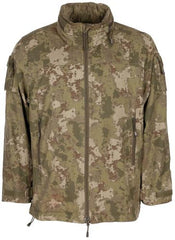 Türk. Feldjacke, Rip Stop, gefüttert, M2021, gebr.