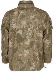 Türk. Feldjacke, Rip Stop, gefüttert, M2021, gebr.