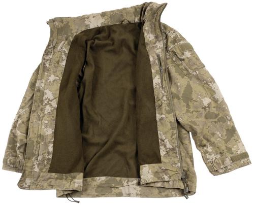 Türk. Feldjacke, Rip Stop, gefüttert, M2021, gebr.