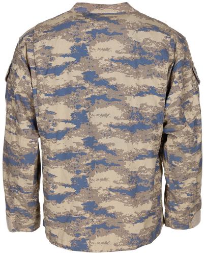 Türk. Feldbluse, Rip Stop, M2018, Air Force, gebr.