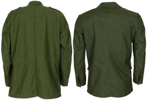 Schwed. Arbeitsjacke, oliv, neuw.