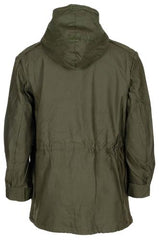 Belg. Feldjacke, M 64, mit Kapuze, oliv, neuw.