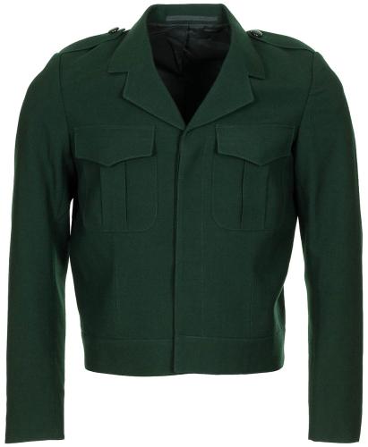 Belg. Blouson, grün, mit Knopfleiste, neuwertig