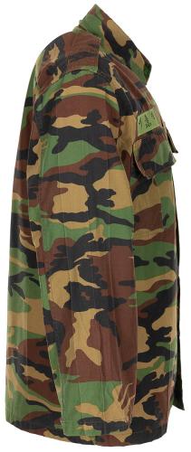 Koreanische BDU Feldjacke, woodland, gebr.
