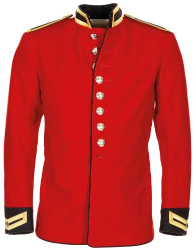 Brit. Paradejacke, "Lifeguards Troopers", gebr., II Wahl