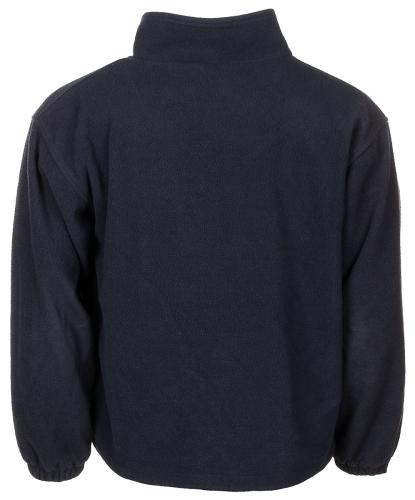 Brit. Fleece-Jacke, blau, mit Futter, gebr.