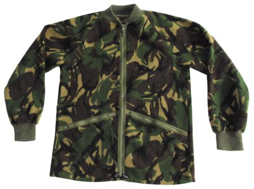 Brit. Fleece-Jacke, DPM tarn, gebr.