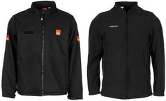 Brit. Softshell Jacke, schwarz, gebr.