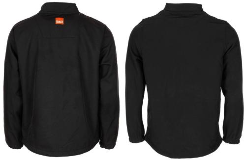 Brit. Softshell Jacke, schwarz, gebr.
