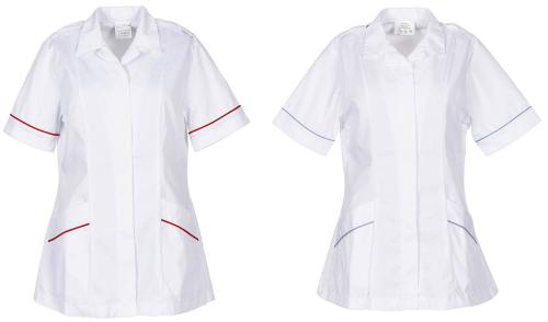 Brit. Damenjacke, weiß, "Krankenschwester", neuw.