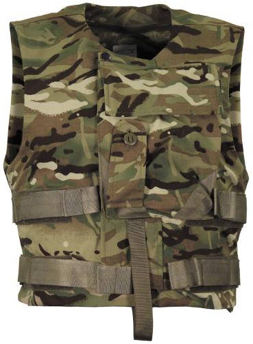 Brit. Cover-Combat-Weste, MTP, gebr.