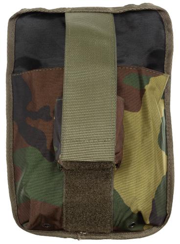 Ital. Zusatztasche, Weste AP98, woodland, neuw.