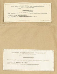US Kummerbund, USMC, coyote, gebr.