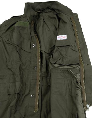 Belg. Parka, M 88, oliv, neuw.
