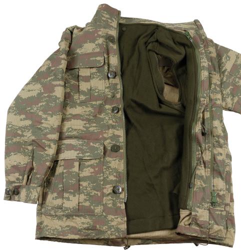 Türk. Feldparka, Rip Stop, M2008, mit Futter, neuw.
