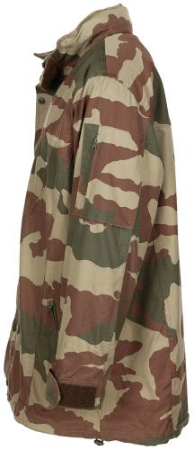 Türk. Feldparka, Rip Stop, woodland, mit Futter, gebr.