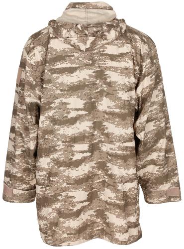 Türk. Feldparka, Rip Stop, M2021,desert, m. Futter, gebr.