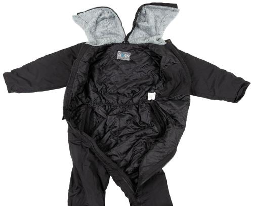 Brit. Technikeroverall, "ECW" schwarz, Rip Stop, gebr.