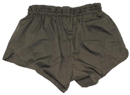 Österr. Sporthose, mit Innenhose, oliv, neuwertig