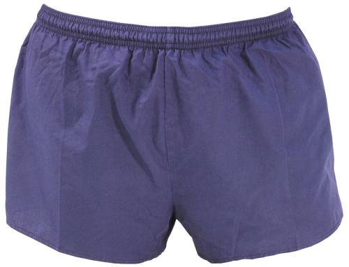 Brit. Sporthose, blau, kurz, mit Innenfutter, gebr.