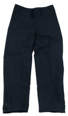 Brit. Regenhose, schwarz, gebr.