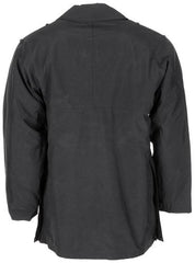 Brit. Regenjacke, "POLICE", schwarz, gefüttert, gebr.