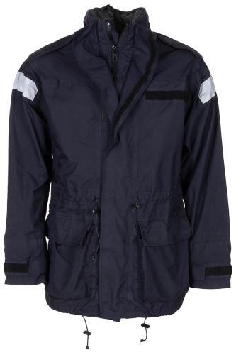 Brit. Nässeschutzjacke, RN, blau, gebr.