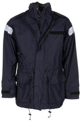 Brit. Nässeschutzjacke, RN, blau, gebr.