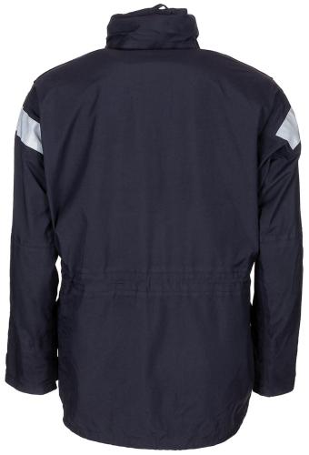 Brit. Nässeschutzjacke, RN, blau, gebr.
