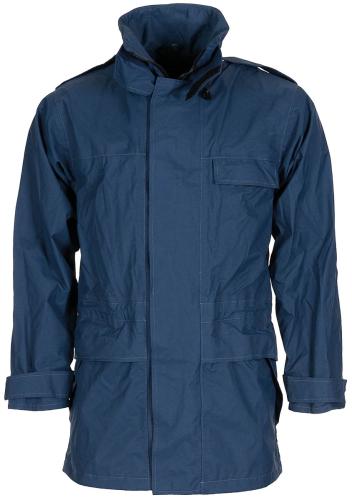 Brit. Nässeschutzjacke, RAF, blau, gefüttert, gebr.