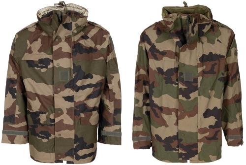 Franz. Nässeschutzjacke, CCE camo, 3-Lagen-Lam., neuw.