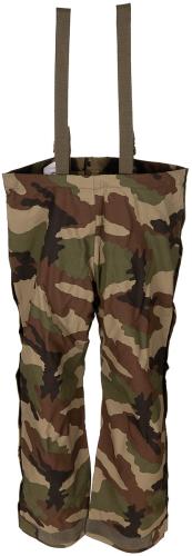 Franz. Nässeschutzhose, CCE camo, 3-Lagen-Lam., neuw.