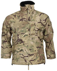 Brit. Nässeschutzjacke, MTP, "Lightweight" gebr., repariert