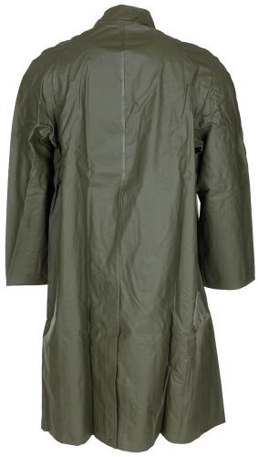 Schwed. Regenmantel, oliv, neuw., mit Lagerspuren