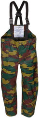Belg. Nässeschutzhose, tarn, 3-Lagen-Lam., neuw.