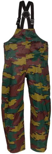 Belg. Nässeschutzhose, tarn, 3-Lagen-Lam., gebr.