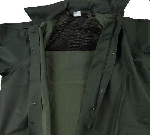 Belg. Regenjacke, oliv, neuw.