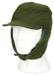 Schwed. Wintermütze, M 59, oliv, neuw.