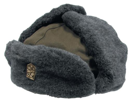 CZ Wintermütze, oliv, neuwertig
