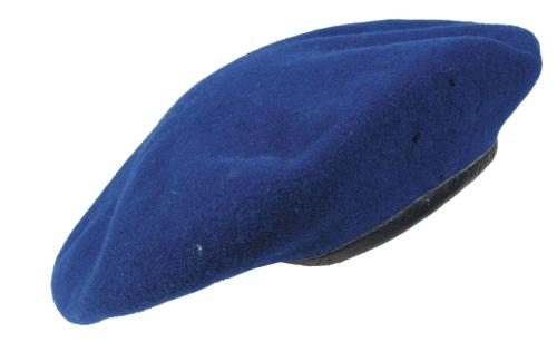 BW Barett, blau, gebr.